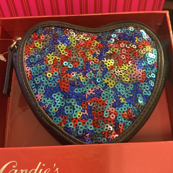 NIB Candie’s Coin Purse with Keychain - Picture 3 of 7